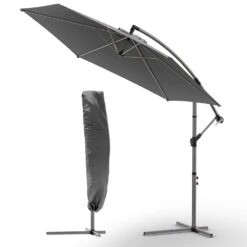 Parasol Deporte 3M Gris Fonce Avec Housse De Protection(Parasol Deporte 3m Gris Fonce Avec Housse De Protection)