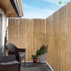 Canisse En Roseau Naturel Brise Vue Avec Attaches De Fixation 160x600cm(Canisse En Roseau Naturel Brise Vue Avec Attaches De Fixation 160x600cm) -Boutique Vounot 03 b5761663 e27b 4359 89ef 447bfbfcfc08