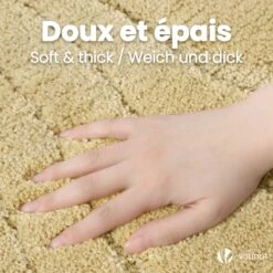 Tapis De Bain Antidérapant Microfibre Motif Ondulé 40x60cm Beige(Tapis De Bain Antiderapant Microfibre Motif Ondule 40x60cm Beige 1) -Boutique Vounot 03 c83b52ae eae2 4ab5 8044 b39e7ba2a32b 5