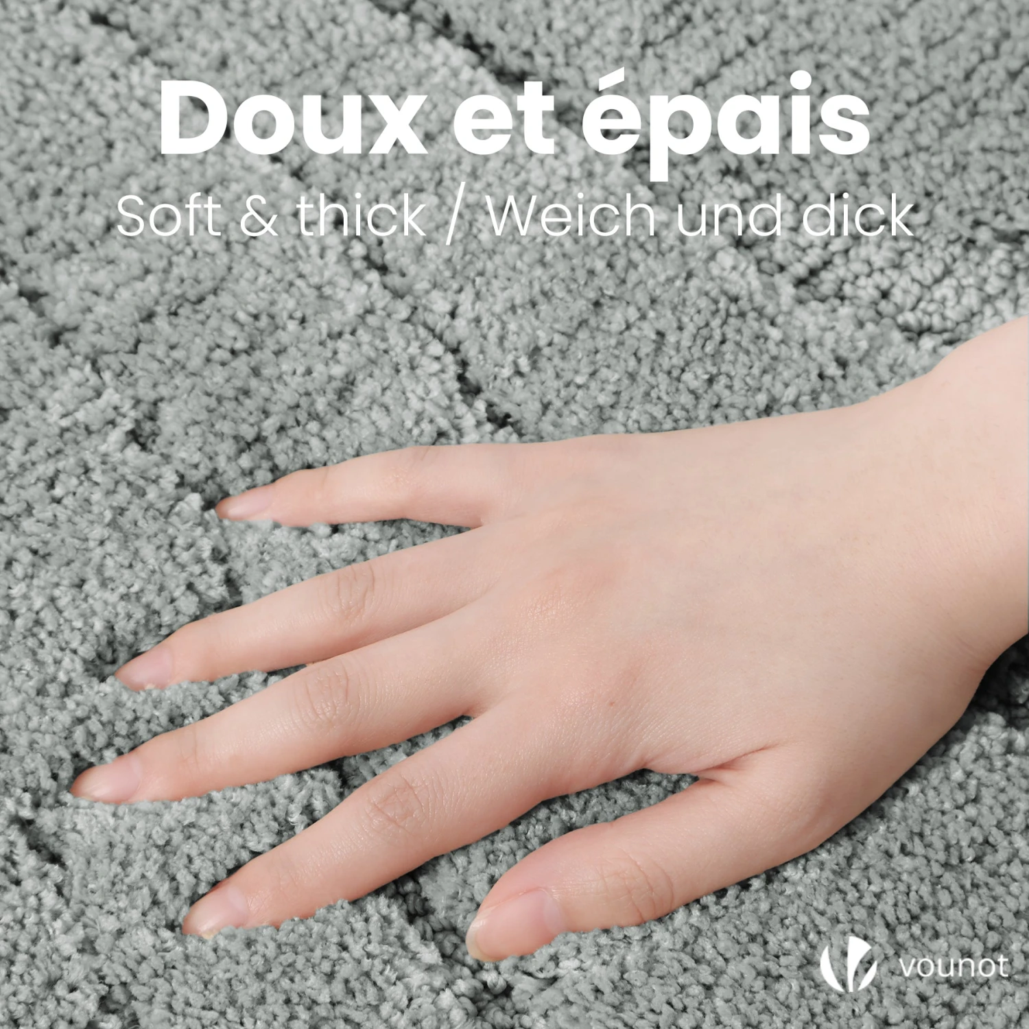 Tapis De Bain Antidérapant Microfibre Motif Ondulé 40x60cm Gris(Tapis De Bain Antiderapant Microfibre Motif Ondule 40x60cm Gris 1) 3 Tapis De Bain Antidérapant Microfibre Motif Ondulé 40x60cm Gris(Tapis De Bain Antiderapant Microfibre Motif Ondule 40x60cm Gris 1) – Image 3