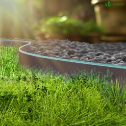 Bordure De Jardin Plastique Flexible 10m Avec Piquets Marron Bordé De Vert Clair(Bordure De Jardin Plastique Flexible 10m Avec Piquets Marron Borde De Vert Clair) -Boutique Vounot 04 4226ce9f 18ee 489d 8394 dcf9559db577