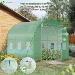 Serre De Jardin Tunnel 6m2 En Acier Galvanise(Serre De Jardin Tunnel 6m2 En Acier Galvanise) 10 Serre De Jardin Tunnel 6m2 En Acier Galvanise(Serre De Jardin Tunnel 6m2 En Acier Galvanise) -Boutique Vounot 04 f6f0ae0f c219 4a1f a513 8bfa2b0175a5