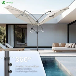 Parasol Deporte 3M Avec Housse De Protection Et Sangle De Fixation Beige(Parasol Deporte 3m Avec Housse De Protection Et Sangle De Fixation Beige) 10 Parasol Deporte 3M Avec Housse De Protection Et Sangle De Fixation Beige(Parasol Deporte 3m Avec Housse De Protection Et Sangle De Fixation Beige) -Boutique Vounot 04 fc5b2821 6778 4270 a853 7a8b550aadf0