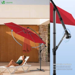 Parasol Deporte 3M Avec Housse De Protection Et Sangle De Fixation Rouge(Parasol Deporte 3m Avec Housse De Protection Et Sangle De Fixation Rouge) 11 Parasol Deporte 3M Avec Housse De Protection Et Sangle De Fixation Rouge(Parasol Deporte 3m Avec Housse De Protection Et Sangle De Fixation Rouge) -Boutique Vounot 05 0a239f32 1509 477e 8420 4f534b55bfcb