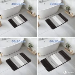Tapis De Bain Antidérapant Microfibre Motif Dégradé 50x80cm Gris(Tapis De Bain Antiderapant Microfibre Motif Degrade 50x80cm Gris 1) -Boutique Vounot 05 5ee5abef 04f2 4767 8086 b059332bd1d3 1