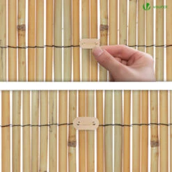 Canisse En Roseau Naturel Brise Vue Avec Attaches De Fixation 90x300cm(Canisse En Roseau Naturel Brise Vue Avec Attaches De Fixation 90x300cm) -Boutique Vounot 06 4ef8196b 2b6d 4370 aa5d 8338f6e19a5b