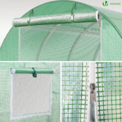 Serre De Jardin Tunnel 6m2 En Acier Galvanise(Serre De Jardin Tunnel 6m2 En Acier Galvanise) 12 Serre De Jardin Tunnel 6m2 En Acier Galvanise(Serre De Jardin Tunnel 6m2 En Acier Galvanise) -Boutique Vounot 06 f04254f0 d47b 474e b289 568d8a4c4ede