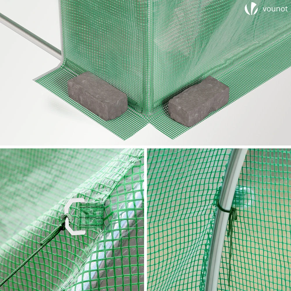 Serre De Jardin Tunnel 6m2 En Acier Galvanise(Serre De Jardin Tunnel 6m2 En Acier Galvanise) 7 Serre De Jardin Tunnel 6m2 En Acier Galvanise(Serre De Jardin Tunnel 6m2 En Acier Galvanise) – Image 7