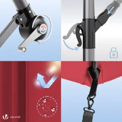 Parasol Deporte 3M Avec Housse De Protection Et Sangle De Fixation Rouge(Parasol Deporte 3m Avec Housse De Protection Et Sangle De Fixation Rouge) 13 Parasol Deporte 3M Avec Housse De Protection Et Sangle De Fixation Rouge(Parasol Deporte 3m Avec Housse De Protection Et Sangle De Fixation Rouge) -Boutique Vounot 07 c594f4b5 7514 4f92 a93f fee64da1567a