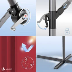 Parasol Deporte 3M Rouge Fonce Avec Housse De Protection(Parasol Deporte 3m Rouge Fonce Avec Housse De Protection) -Boutique Vounot 07 e5dc6ea6 9118 4349 ba3d 031dd4247509