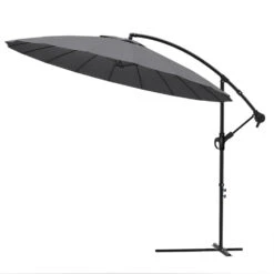 Parasol Deporte 3M Shanghai Avec Housse De Protection Gris(Parasol Deporte 3m Shanghai Avec Housse De Protection Gris)