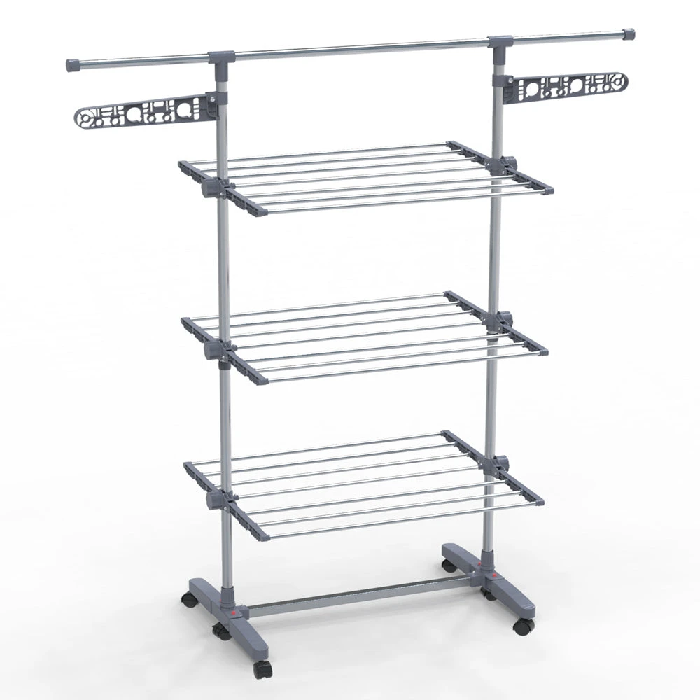 Sechoir A Linge Inox Etendoir Robuste Ailes Pliables 3 Niveaux(Sechoir A Linge Inox Etendoir Robuste Ailes Pliables 3 Niveaux) 1 Sechoir A Linge Inox Etendoir Robuste Ailes Pliables 3 Niveaux(Sechoir A Linge Inox Etendoir Robuste Ailes Pliables 3 Niveaux)