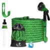 Tuyau D’Arrosage Extensible 15m Avec Accessoires Vert(Tuyau D Arrosage Extensible 15m Avec Accessoires Vert)