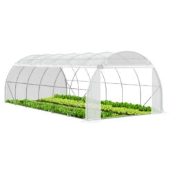 Serre De Jardin Toute Saison 18m2 Avec Portes Laterales(Serre De Jardin Toute Saison 18m2 Avec Portes Laterales)