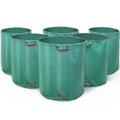 Sac De Jardin 500L Lot De 6 Sacs Extra Large(Sac De Jardin 500l Lot De 6 Sacs Extra Large)