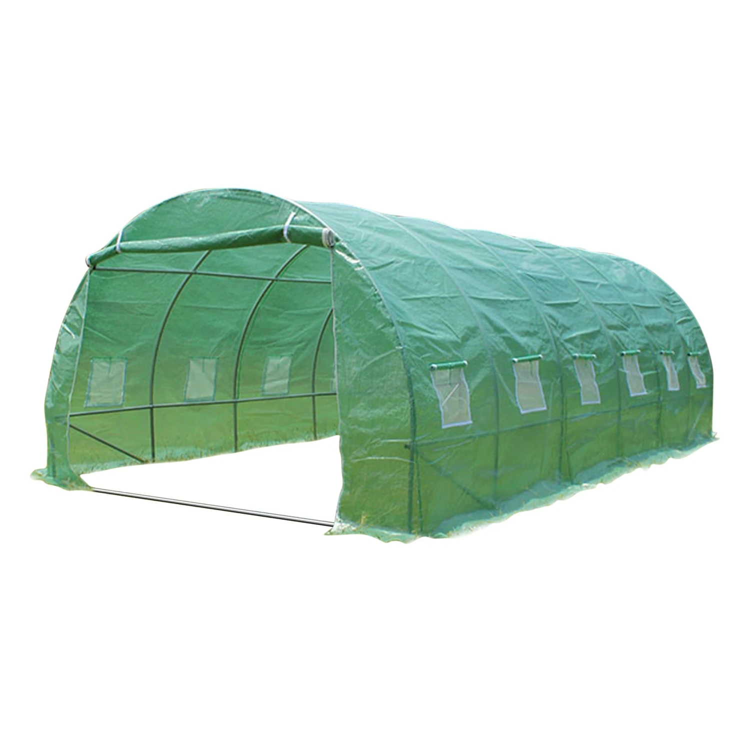 Grande Serre De Jardin 18m2 En Acier Galvanisé - Taille : 6x3x2M(Grande Serre De Jardin 18m2 En Acier Galvanise Taille 6x3x2m) 1 Grande Serre De Jardin 18m2 En Acier Galvanisé - Taille : 6x3x2M(Grande Serre De Jardin 18m2 En Acier Galvanise Taille 6x3x2m)