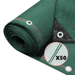 Brise Vue Occultant En HDPE 230g/m² 1.5x10m Avec Attaches De Fixation Vert(Brise Vue Occultant En Hdpe 230g M 1 5x10m Avec Attaches De Fixation Vert)