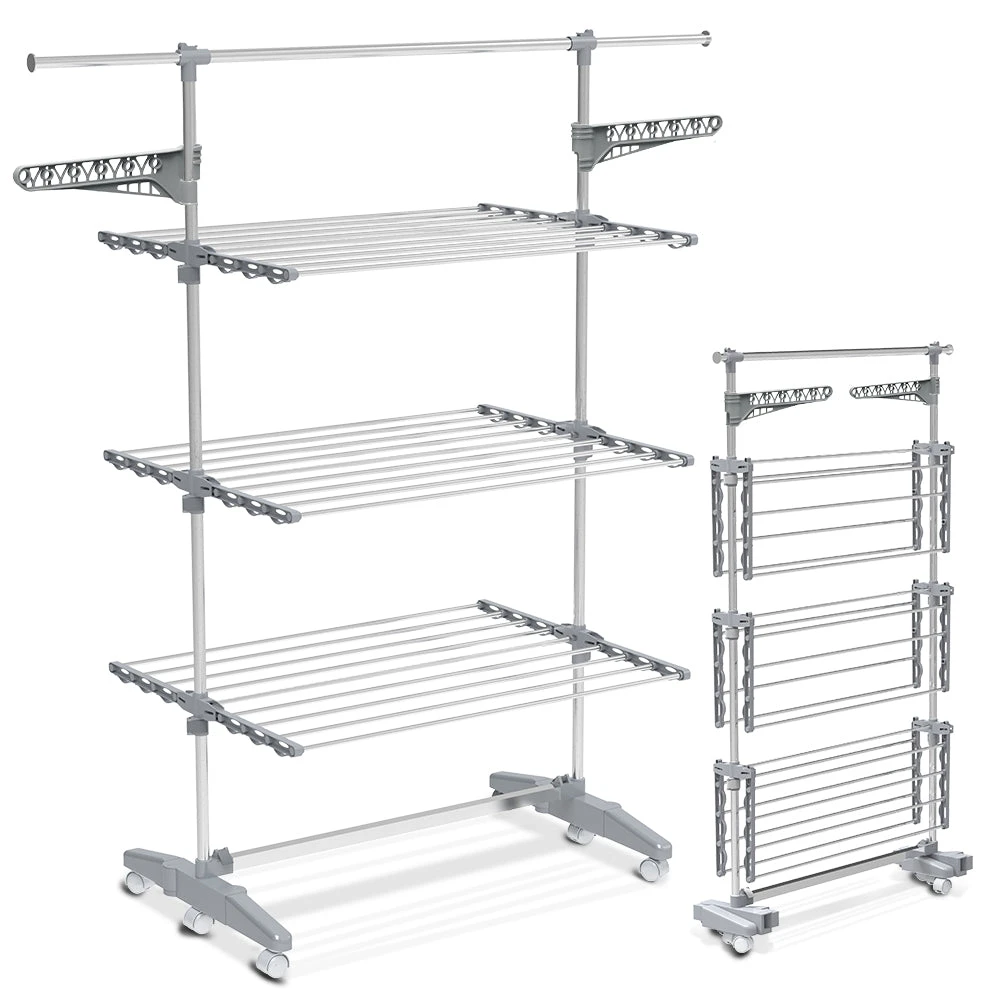 Sechoir A Linge Etendoir Pliable Ailes Pliables 3 Niveaux(Sechoir A Linge Etendoir Pliable Ailes Pliables 3 Niveaux) 1 Sechoir A Linge Etendoir Pliable Ailes Pliables 3 Niveaux(Sechoir A Linge Etendoir Pliable Ailes Pliables 3 Niveaux)