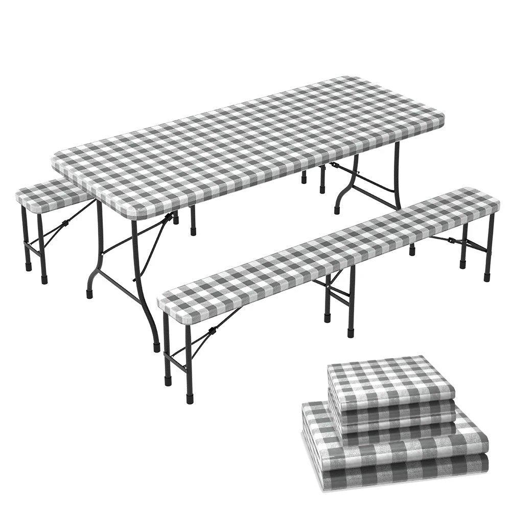 Lot De 3 Nappes De Table Et Banc En PVC Vinyle Style Ceramique(Lot De 3 Nappes De Table Et Banc En Pvc Vinyle Style Ceramique) 1 Lot De 3 Nappes De Table Et Banc En PVC Vinyle Style Ceramique(Lot De 3 Nappes De Table Et Banc En Pvc Vinyle Style Ceramique)