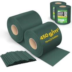 Brise Vue Occultant PVC 450g/m2 19cm X 140m Vert(Brise Vue Occultant Pvc 450g M2 19cm X 140m Vert)