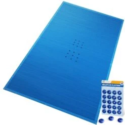 Bache Piscine Rectangulaire En Polyethylene 160 Gr/m2 6x12m Bleue Foncé(Bache Piscine Rectangulaire En Polyethylene 160 Gr M2 6x12m Bleue Fonce)