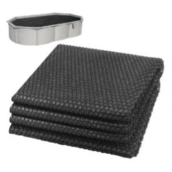 Bache A Bulle Piscine 120 Microns Rectangulaire Decoupable 450x220cm Noir(Bache A Bulle Piscine 120 Microns Rectangulaire Decoupable 450x220cm Noir)