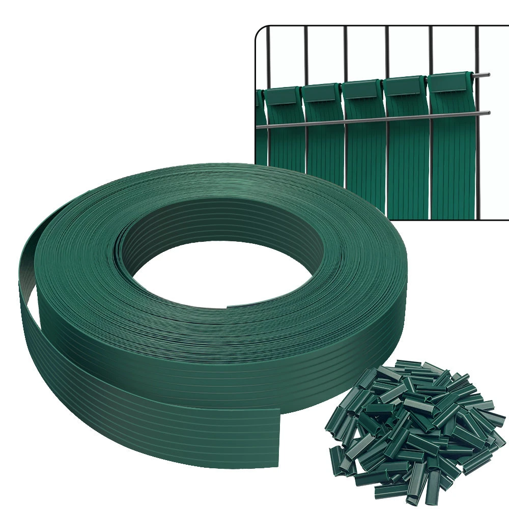 Kit De Lamelles Occultantes PVC Brise Vue 75m X 4.7cm Avec 150 Clips Vert(Kit De Lamelles Occultantes Pvc Brise Vue 75m X 4 7cm Avec 150 Clips Vert) 1 Kit De Lamelles Occultantes PVC Brise Vue 75m X 4.7cm Avec 150 Clips Vert(Kit De Lamelles Occultantes Pvc Brise Vue 75m X 4 7cm Avec 150 Clips Vert)