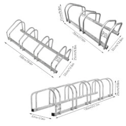 Ratelier Range Velo Acier Mural Et Sol(Ratelier Range Velo Acier Mural Et Sol) -Boutique Vounot 2
