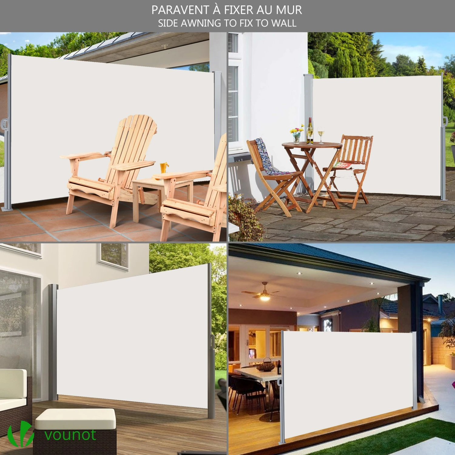 Paravent Retractable Avec Housse De Protection 160x300cm Beige(Paravent Retractable Avec Housse De Protection 160x300cm Beige) 2 Paravent Retractable Avec Housse De Protection 160x300cm Beige(Paravent Retractable Avec Housse De Protection 160x300cm Beige) – Image 2