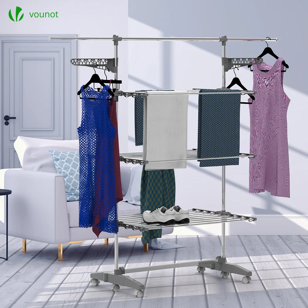Sechoir A Linge Etendoir Pliable Ailes Pliables 3 Niveaux(Sechoir A Linge Etendoir Pliable Ailes Pliables 3 Niveaux) 2 Sechoir A Linge Etendoir Pliable Ailes Pliables 3 Niveaux(Sechoir A Linge Etendoir Pliable Ailes Pliables 3 Niveaux) – Image 2