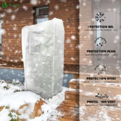 Lot De 3 Housse Hivernage Plante Avec Cordonet Zipper Polypropylème 80g/m² 120x180cm Blanc(Lot De 3 Housse Hivernage Plante Avec Cordon Et Zipper Polypropyleme 80g M 120x180cm Blanc) -Boutique Vounot 3 12e06410 2fb0 4574 bd07 ddade8ea04cd