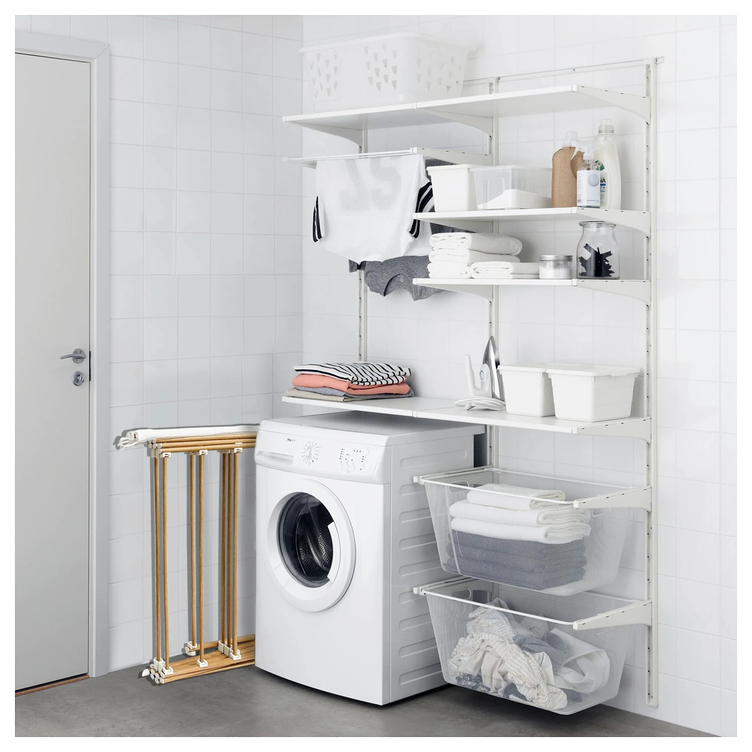 Sechoir A Linge Pliant Style Bois(Sechoir A Linge Pliant Style Bois) 3 Sechoir A Linge Pliant Style Bois(Sechoir A Linge Pliant Style Bois) – Image 3