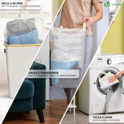 Panier A Linge Pliable 100L Avec Sac Intérieur Cadre Bambou Et Couvercle Beige(Panier A Linge Pliable 100l Avec Sac Interieur Cadre Bambou Et Couvercle Beige) 9 Panier A Linge Pliable 100L Avec Sac Intérieur Cadre Bambou Et Couvercle Beige(Panier A Linge Pliable 100l Avec Sac Interieur Cadre Bambou Et Couvercle Beige) -Boutique Vounot 3 19e65399 642e 48d3 863f 89035e3e847b