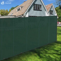 Brise Vue Occultant En HDPE 150g/m² 1.8x10m Avec Attaches De Fixation Vert(Brise Vue Occultant En Hdpe 150g M 1 8x10m Avec Attaches De Fixation Vert) -Boutique Vounot 3 56ac4f74 94d5 40b3 b673 2b2ca43a854f