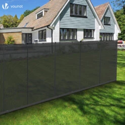 Brise Vue Occultant En HDPE 90g/m² 1x10m Avec Attaches De Fixation Gris(Brise Vue Occultant En Hdpe 90g M 1x10m Avec Attaches De Fixation Gris) -Boutique Vounot 3 6ec12e5d 1104 43ce b190 bf3899fb5c22 1