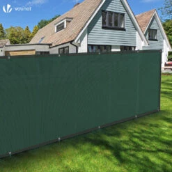 Brise Vue Occultant En HDPE 230g/m² 1.5x20m Avec Attaches De Fixation Vert(Brise Vue Occultant En Hdpe 230g M 1 5x20m Avec Attaches De Fixation Vert) -Boutique Vounot 3 8cf9a494 07a7 4ad9 8652 80d847c4cbcd