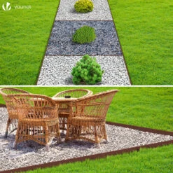 Bordure De Jardin PE Haute Flexible 20M Avec Piquets Marron(Bordure De Jardin Pe Haute Flexible 20m Avec Piquets Marron) -Boutique Vounot 3 af0e13cd 49ff 4f2d bd92 53997e3a088e