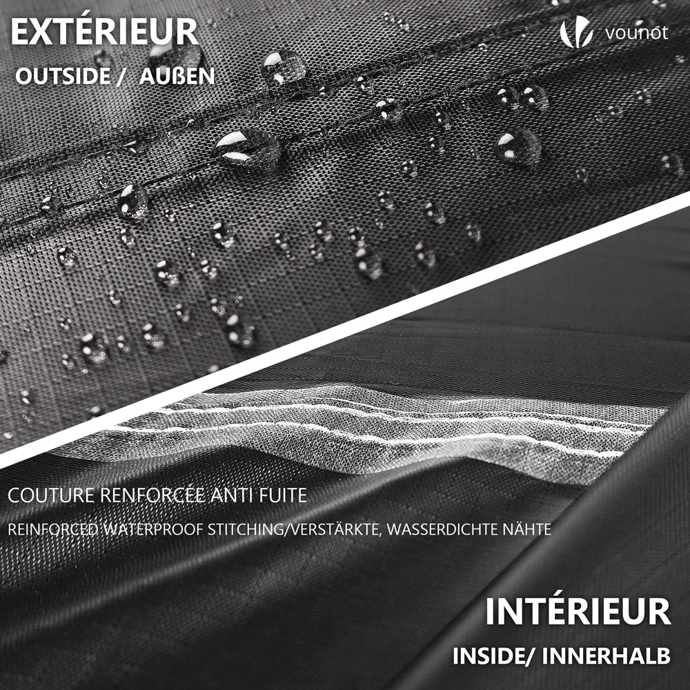 Housse Salon De Jardin Bache De Protection 420D 242x162x73cm Noire(Housse Salon De Jardin Bache De Protection 420d 242x162x73cm Noire 1) 3 Housse Salon De Jardin Bache De Protection 420D 242x162x73cm Noire(Housse Salon De Jardin Bache De Protection 420d 242x162x73cm Noire 1) – Image 3