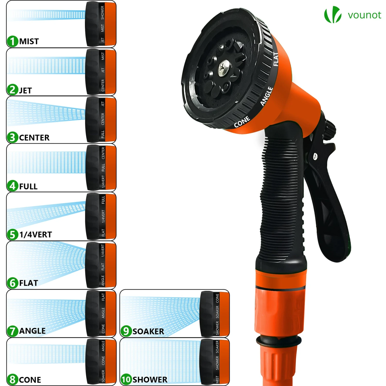 Tuyau D’Arrosage Extensible 30m Avec Accessoires Orange(Tuyau D Arrosage Extensible 30m Avec Accessoires Orange) 3 Tuyau D’Arrosage Extensible 30m Avec Accessoires Orange(Tuyau D Arrosage Extensible 30m Avec Accessoires Orange) – Image 3