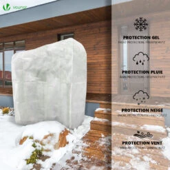 Housse D'Hivernage Plante Avec Cordon Et Zipper Polypropylème 150g/m² 250x360cm Blanc(Housse Dhivernage Plante Avec Cordon Et Zipper Polypropyleme 150g M 250x360cm Blanc) -Boutique Vounot 3 f05bb8ff 294a 4c8f 9e99 53417bb00cb5