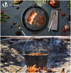 Cocotte En Fonte Dutch Oven 9L(Cocotte En Fonte Dutch Oven 9l) -Boutique Vounot 3 f312b511 b630 4aa8 8852 e70b08697d68
