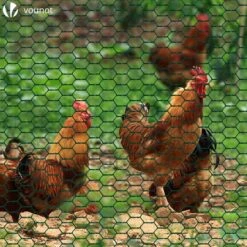 Grillage A Poule Avec Fils 13mm En PVC Gaine Vert 1x50M(Grillage A Poule Avec Fils 13mm En Pvc Gaine Vert 1x50m) -Boutique Vounot 3 ff0eb356 3650 49c6 8767 cf341357f301