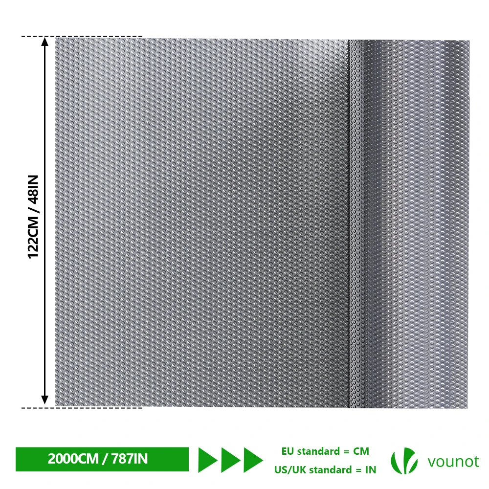Isolant Thermique A Bulle Double Couche Aluminium Radiateur Reflecteur 1.22x20m(Isolant Thermique A Bulle Double Couche Aluminium Radiateur Reflecteur 1 22x20m 1) 4 Isolant Thermique A Bulle Double Couche Aluminium Radiateur Reflecteur 1.22x20m(Isolant Thermique A Bulle Double Couche Aluminium Radiateur Reflecteur 1 22x20m 1) – Image 4