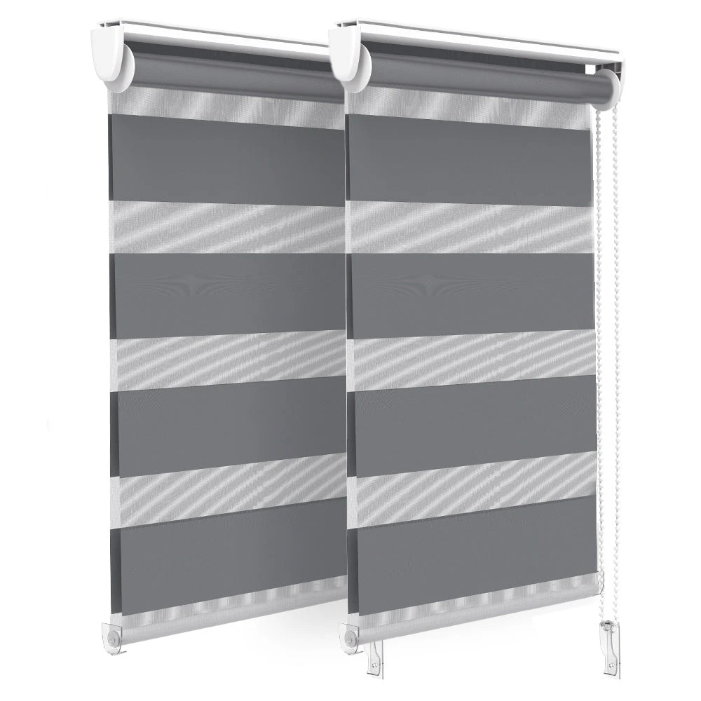 Lot De 2 Store Enrouleur Jour Nuit Double 45x150cm Gris(Lot De 2 Store Enrouleur Jour Nuit Double 45x150cm Gris) 1 Lot De 2 Store Enrouleur Jour Nuit Double 45x150cm Gris(Lot De 2 Store Enrouleur Jour Nuit Double 45x150cm Gris)