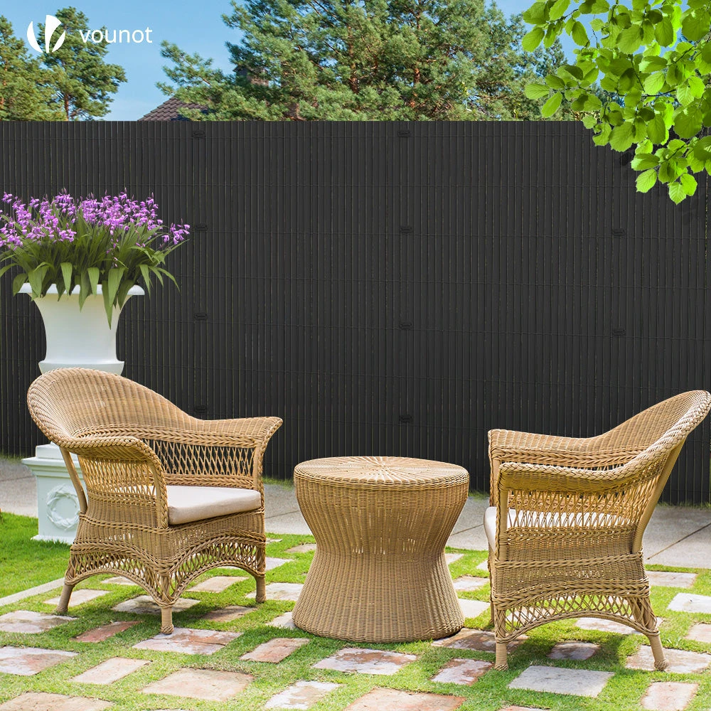 Canisse PVC Brise Vue Renforce Avec Attaches De Fixation 90x500cm Gris(Canisse Pvc Brise Vue Renforce Avec Attaches De Fixation 90x500cm Gris) 4 Canisse PVC Brise Vue Renforce Avec Attaches De Fixation 90x500cm Gris(Canisse Pvc Brise Vue Renforce Avec Attaches De Fixation 90x500cm Gris) – Image 4