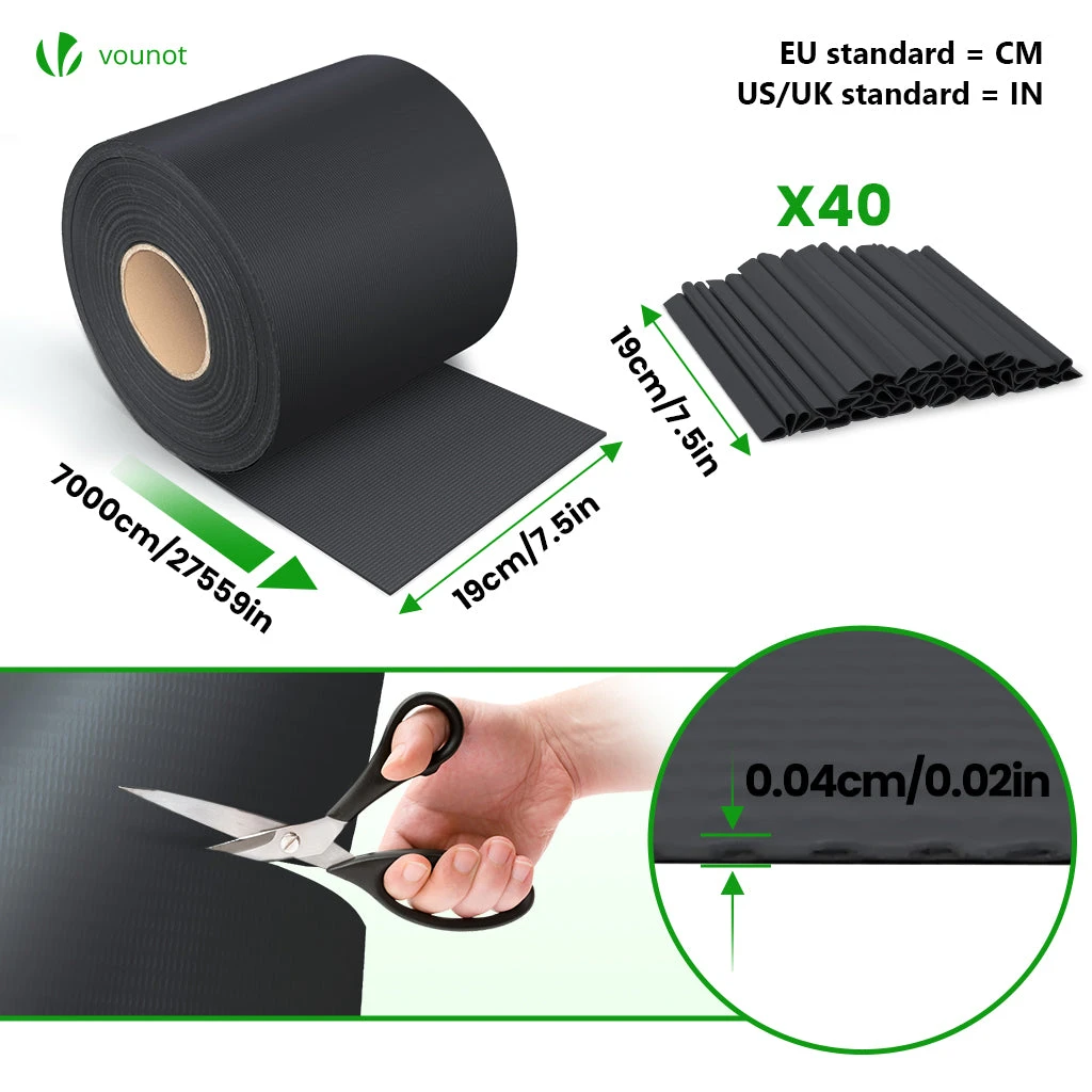 Brise Vue Occultant PVC 450g/m2 19cm X 70m Noir(Brise Vue Occultant Pvc 450g M2 19cm X 70m Noir) 4 Brise Vue Occultant PVC 450g/m2 19cm X 70m Noir(Brise Vue Occultant Pvc 450g M2 19cm X 70m Noir) – Image 4