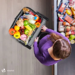 Chariot De Course Pliable Aluminium 2 Roues Gris(Chariot De Course Pliable Aluminium 2 Roues Gris) 10 Chariot De Course Pliable Aluminium 2 Roues Gris(Chariot De Course Pliable Aluminium 2 Roues Gris) -Boutique Vounot 4 156ed0de 204b 4d2e a6bd 6b5852a2bbf9