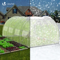 Serre De Jardin Toute Saison 12m2 Avec Portes Laterales(Serre De Jardin Toute Saison 12m2 Avec Portes Laterales) -Boutique Vounot 4 2d6037fc 27f5 4898 8366 05ef9bfab4c5