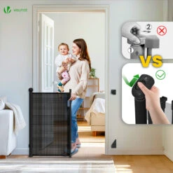 Barriere De Securite Retractable HAUTE 180x96cm Noir(Barriere De Securite Retractable Haute 180x96cm Noir) -Boutique Vounot 4 4b5aff93 17ce 4914 8747 db8bb1c40ada