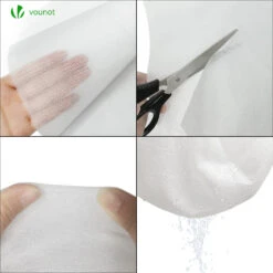 Voile D’hivernage En Polypropylème 50g/m² 1.5x10m Avec Piquets Blanc(Voile D Hivernage En Polypropyleme 50g M 1 5x10m Avec Piquets Blanc) -Boutique Vounot 4 899b152e 1c36 4c4c b36e 7174458df667